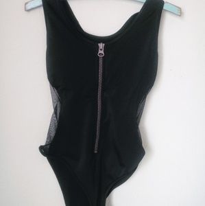 Smart&Sexy Black one piece bathing suit